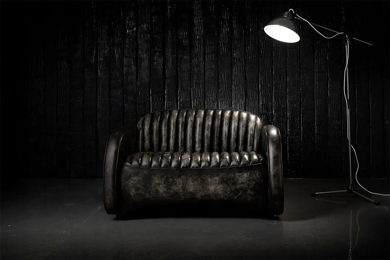 Mustang Hand-coloured compact Sofa