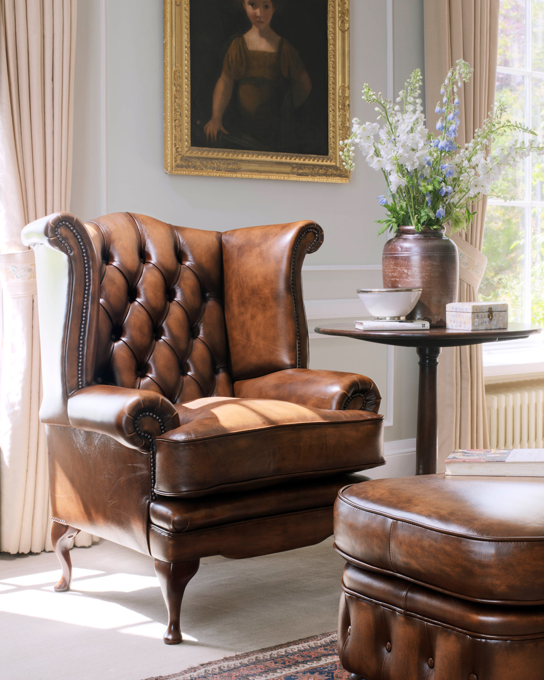 Edward Chesterfield wingchair