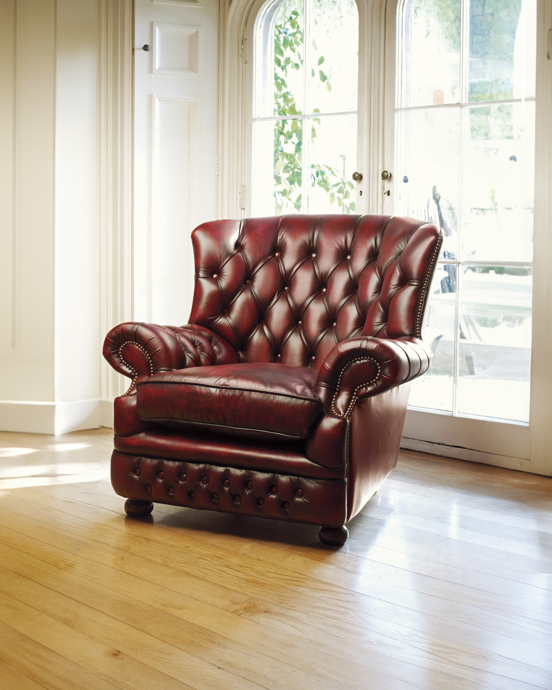 Howland Chesterfield Wing Chair