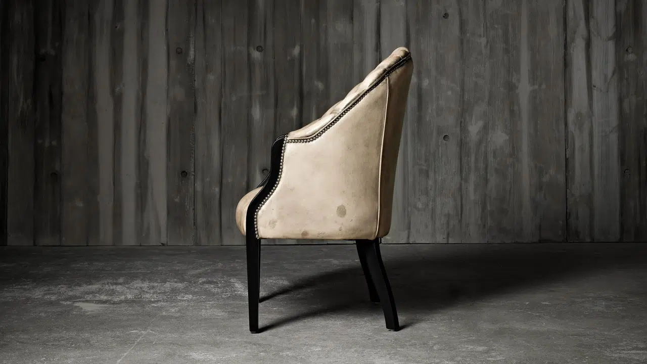 Belvedere Monochrome Leather Chair