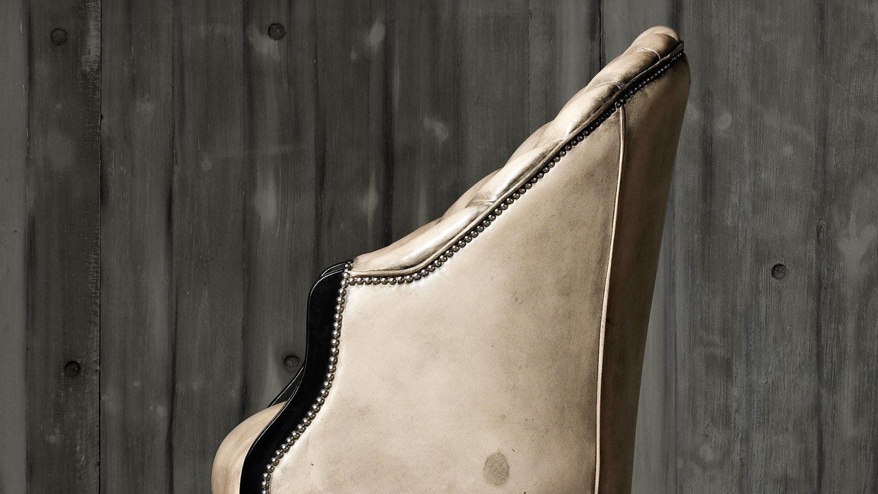 Belvedere Monochrome Leather Chair