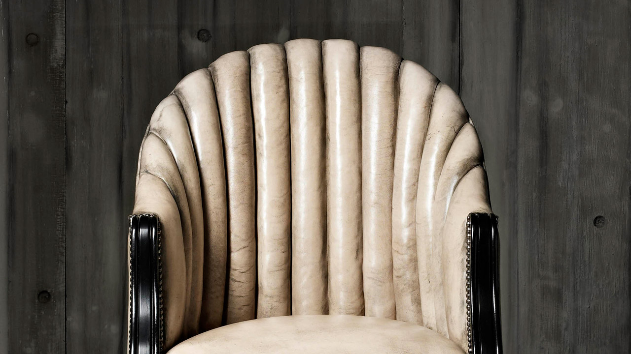 Belvedere Monochrome Leather Chair