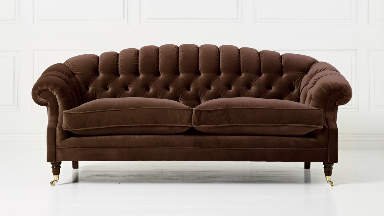 Bradwell Velvet Chesterfield Sofa