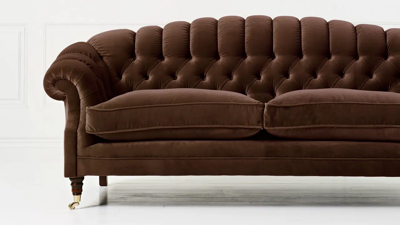 Bradwell Velvet Chesterfield Sofa