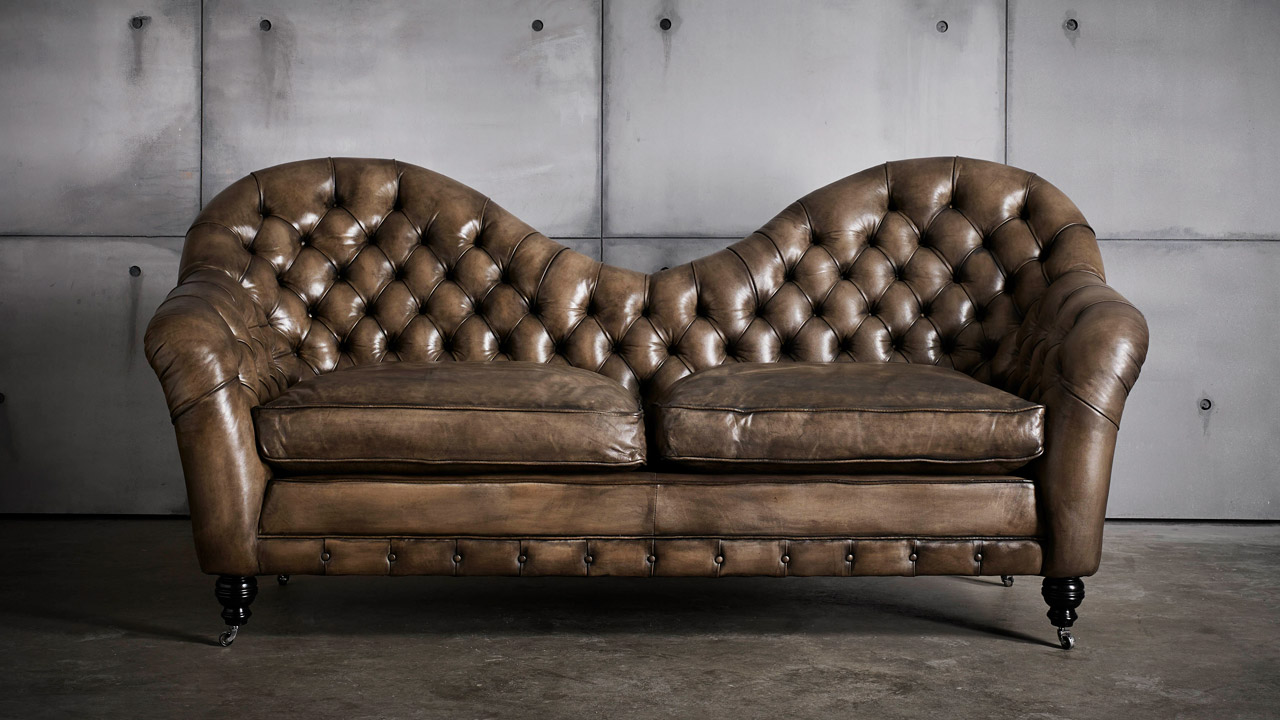 Francis Bacon Grand Chesterfield Sofa