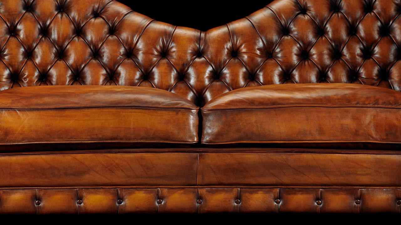 Francis Bacon Grand Sofa - hand coloured Tan