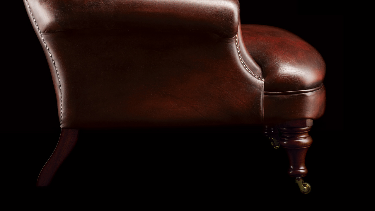 Havelock Ellis Leather Chesterfield Chair 