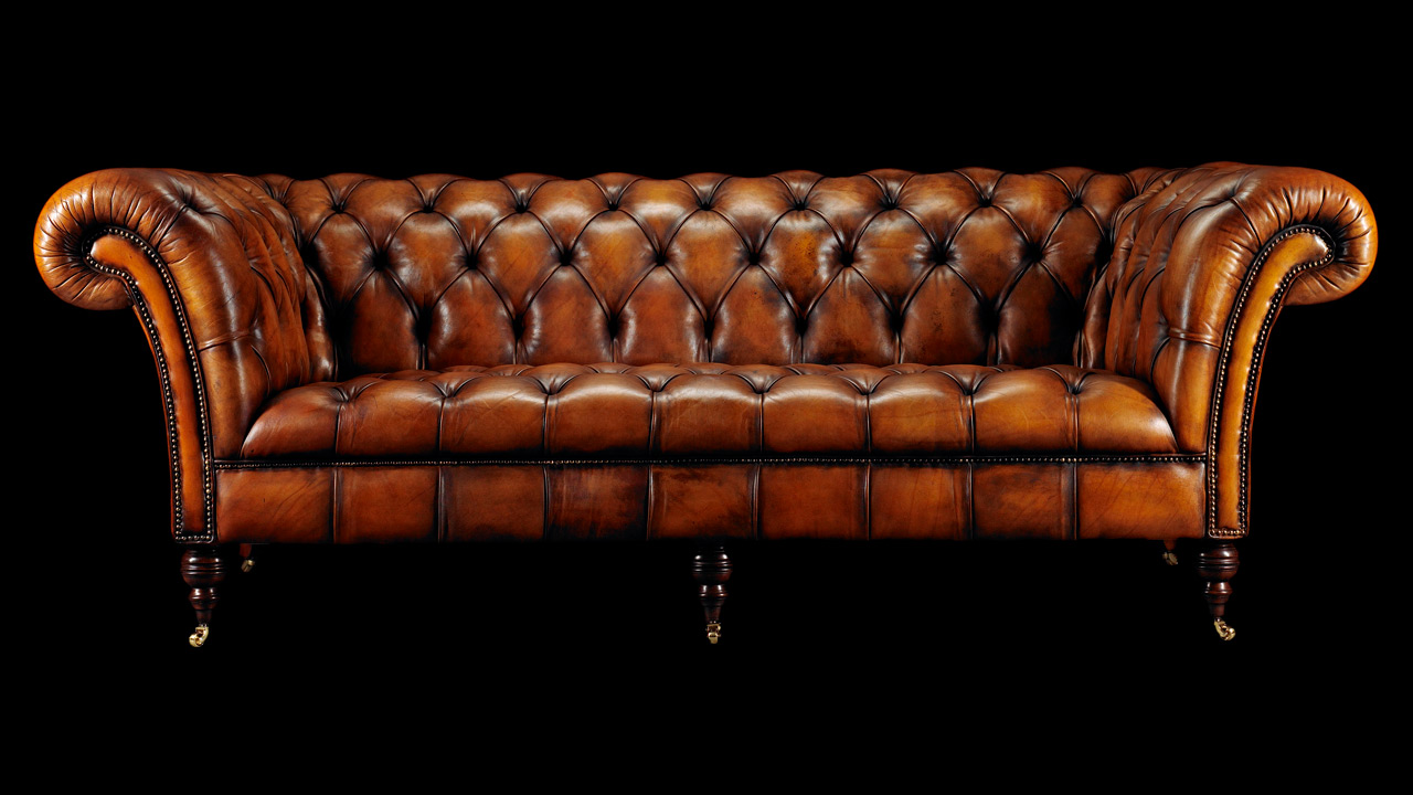 Philip Stanhope Hand Coloured Chesterfield Sofa