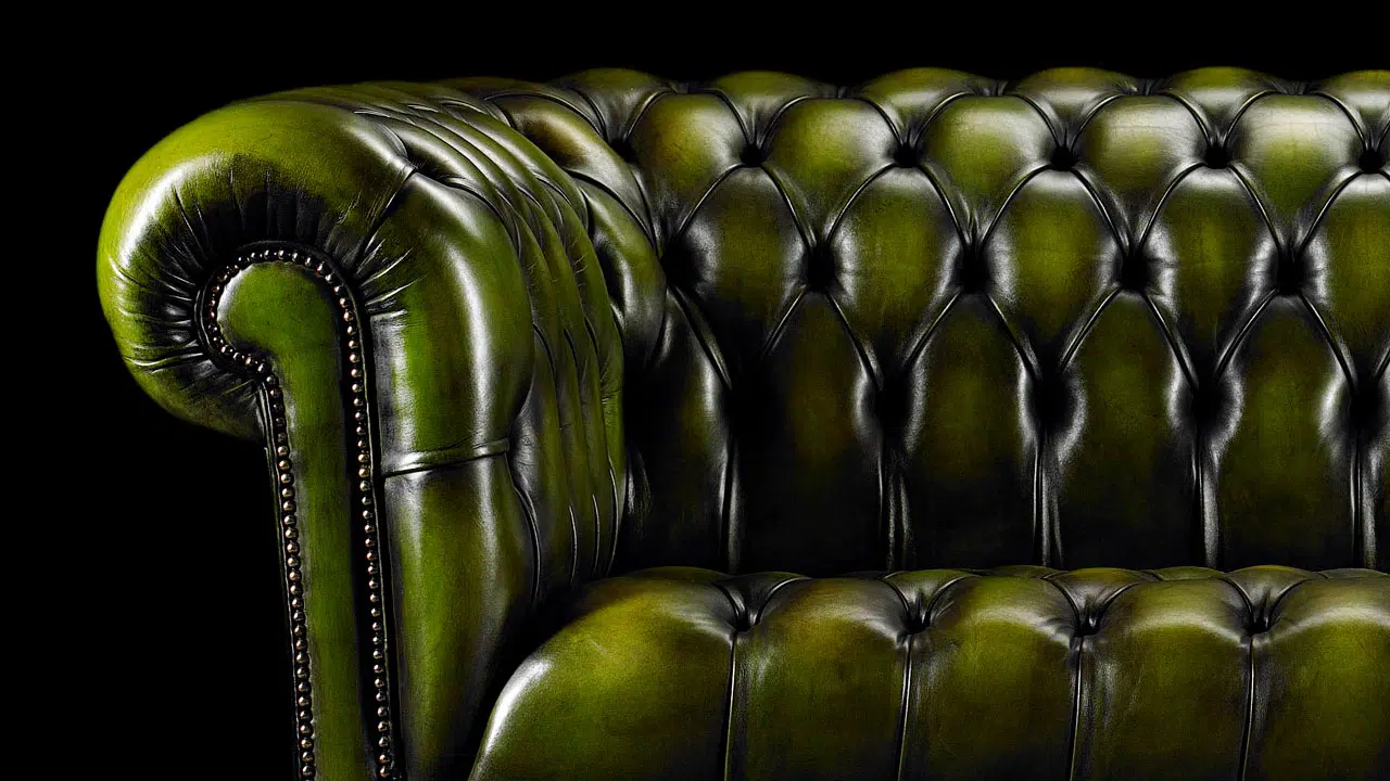  Canapé Chesterfield Ralph Waldo Emerson Heirloom vert
