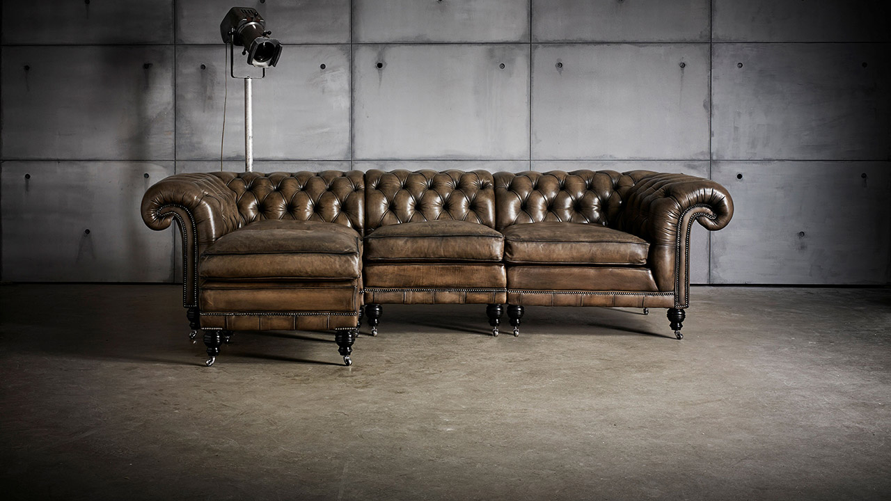 Samuel Jackson Sectional Chesterfield Corner Sofa