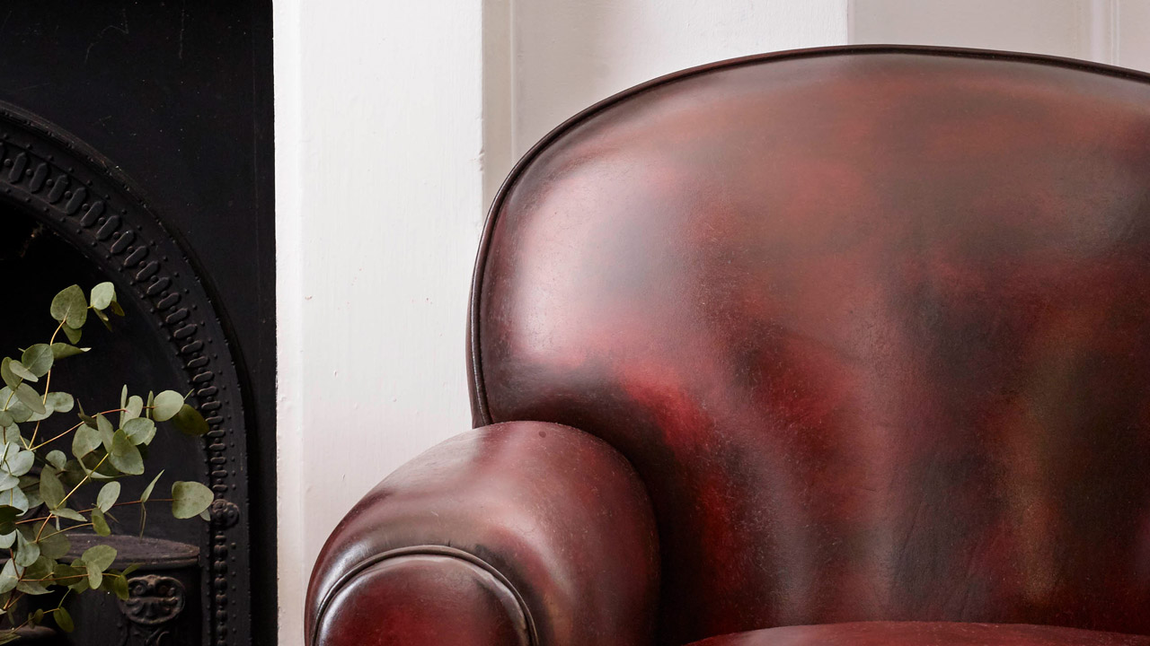 Busby Chestnut Art Deco Chair