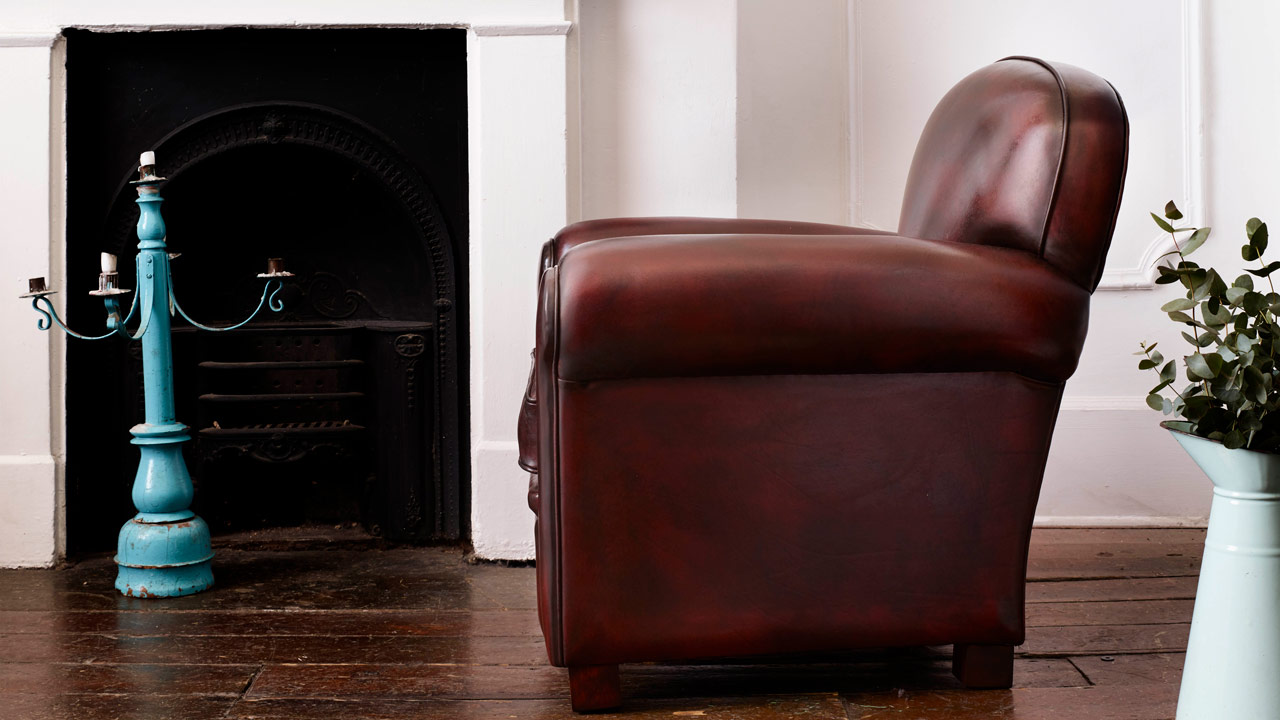 Busby Chestnut Art Deco Chair