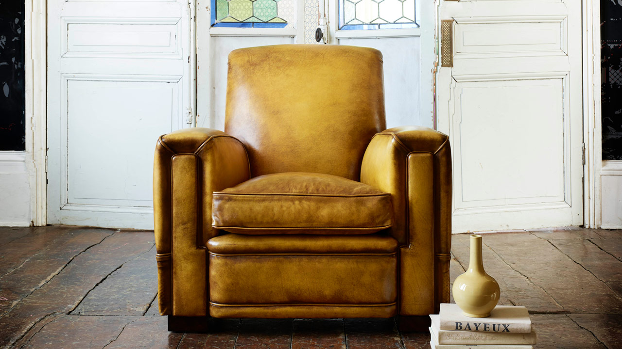Chop Gold Art Deco Chair