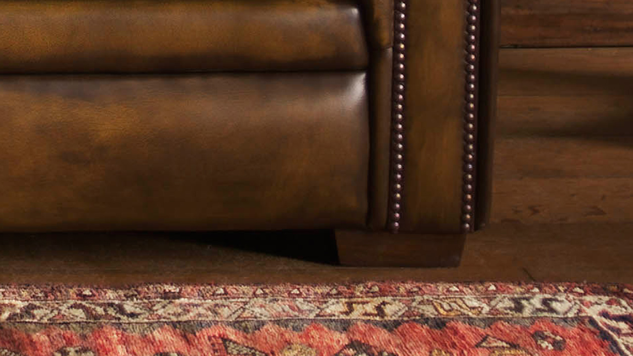 Stanley Leather Chesterfield Sofa