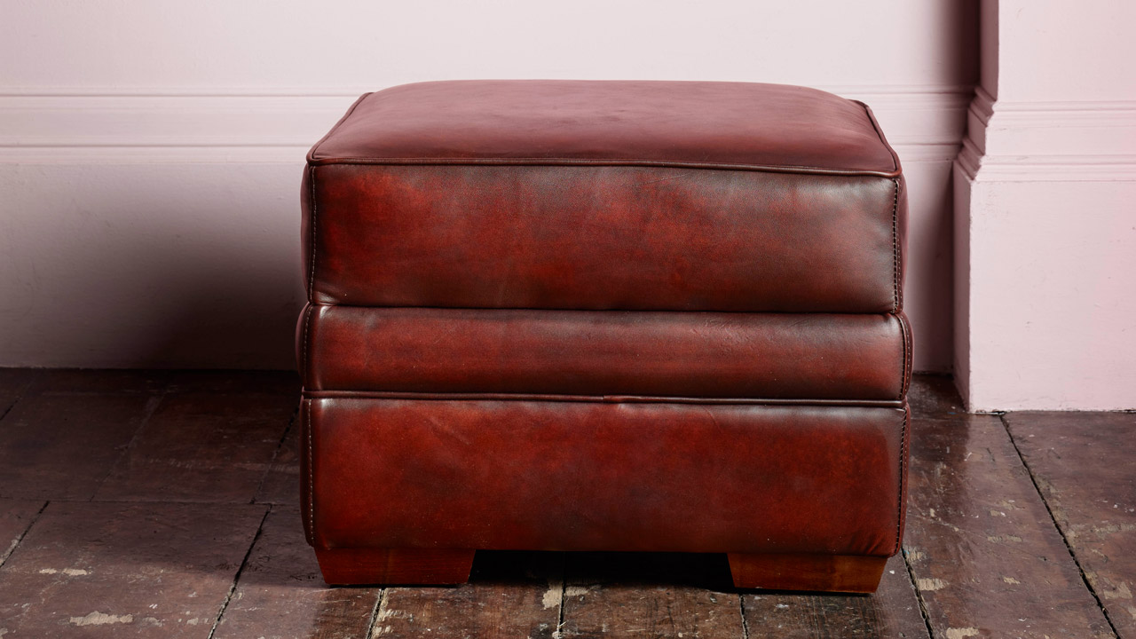 Club Art deco Footstool