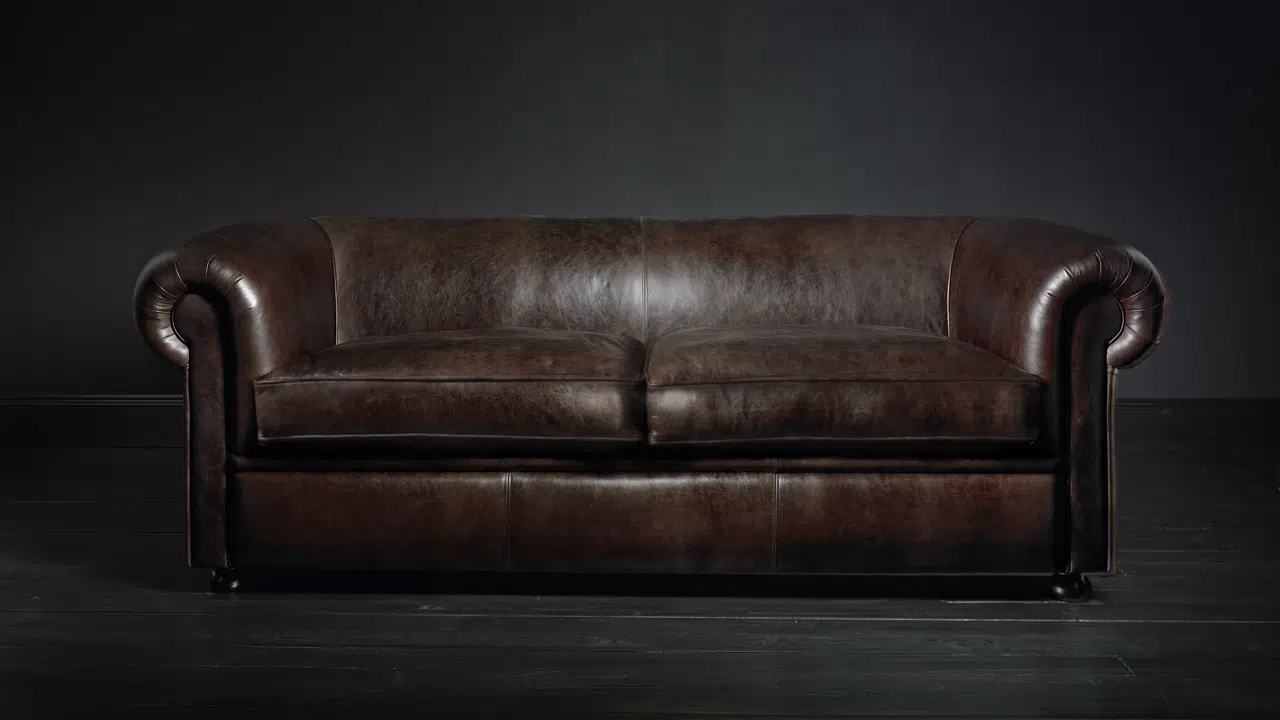 Manhattan maßgeschneidertes Ledersofa