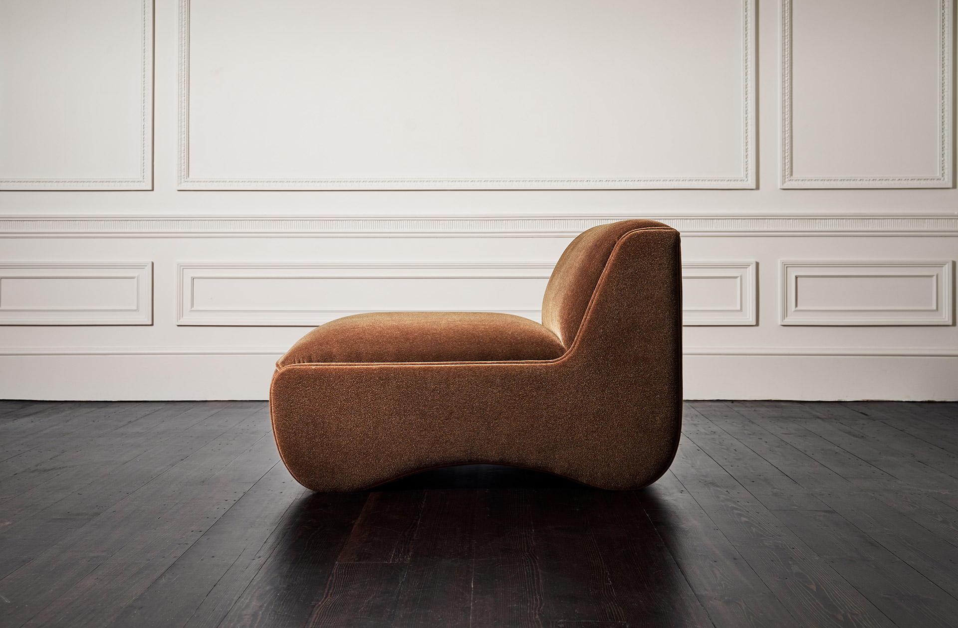 Cadeira em mohair Ribble